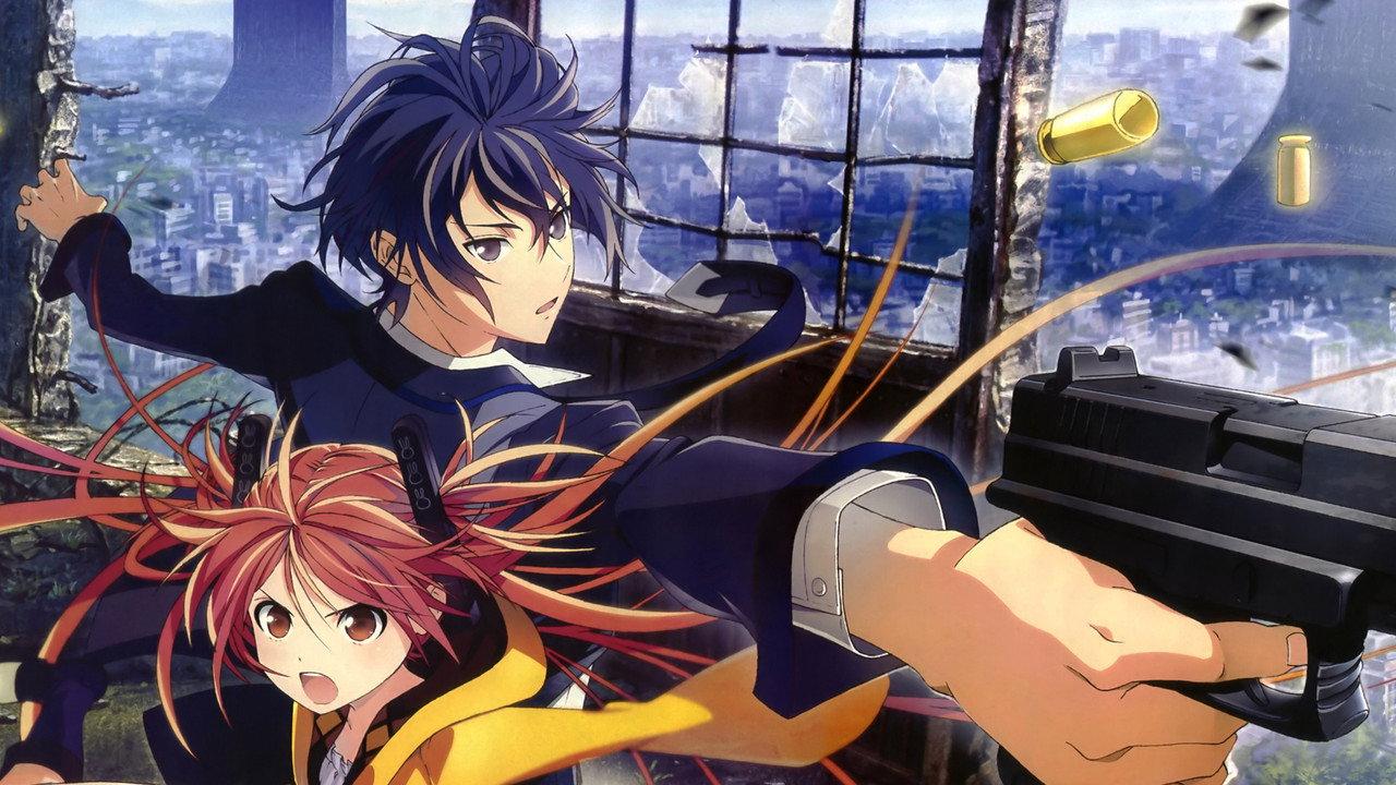Black Bullet backdrop