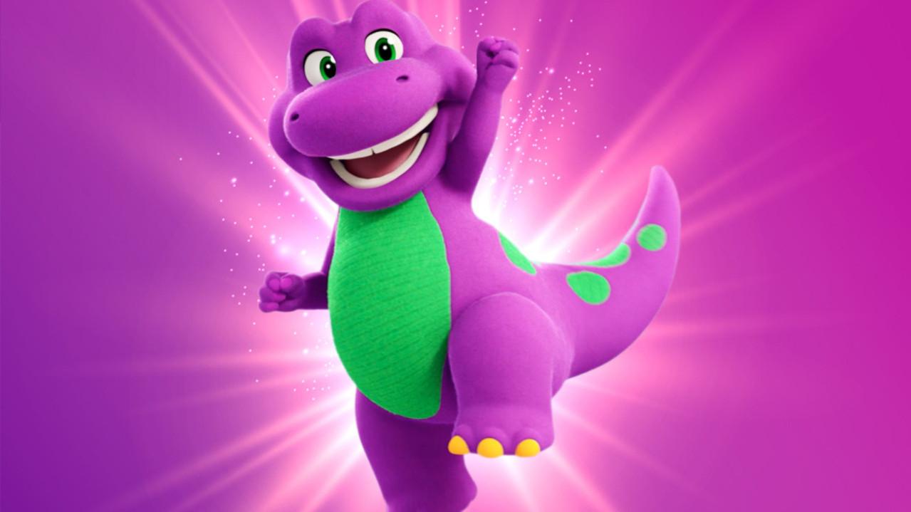 Barney's World backdrop