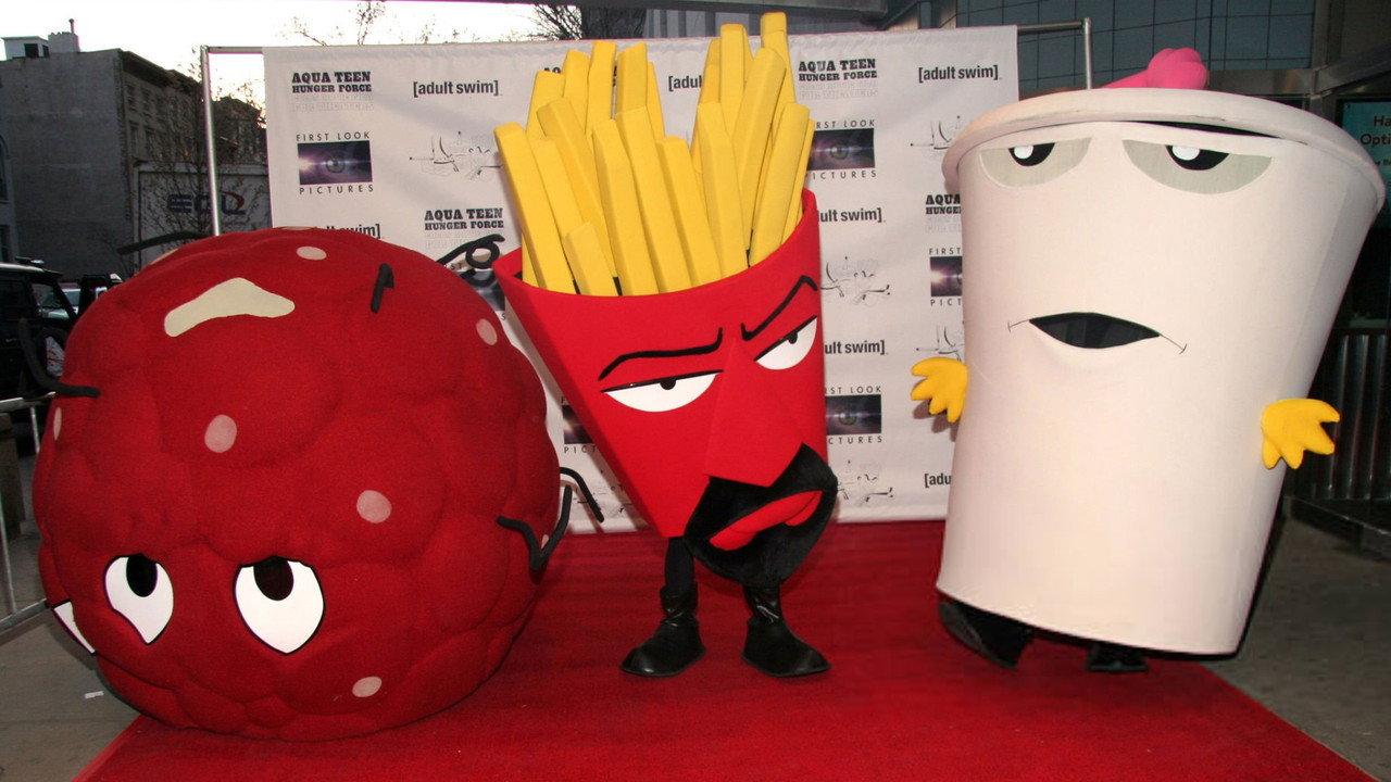 Aqua Teen Hunger Force Eighty Minutes of a Whole Nother Movie backdrop