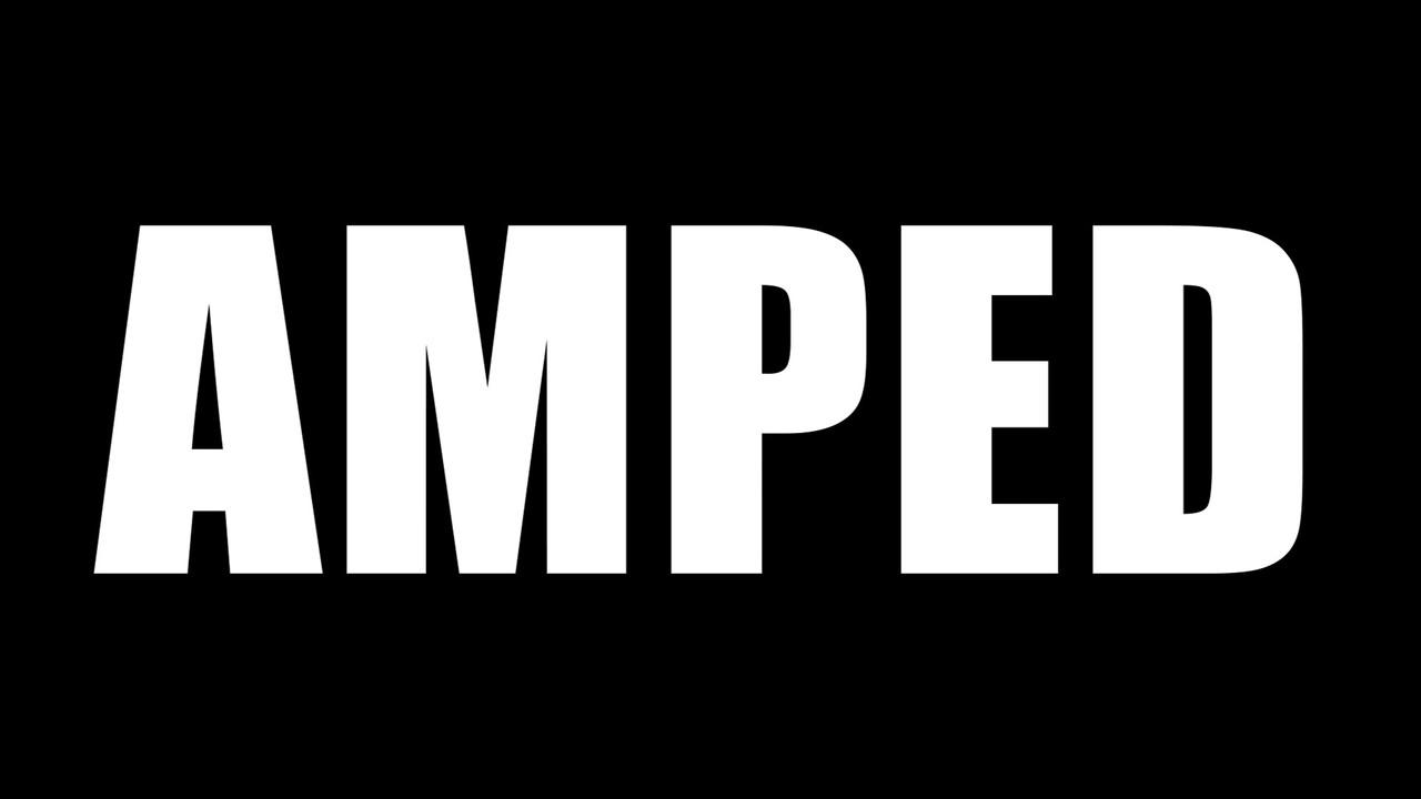 Amped backdrop