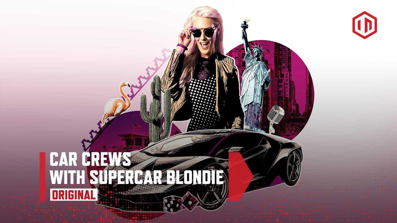 Supercar Blondie backdrop
