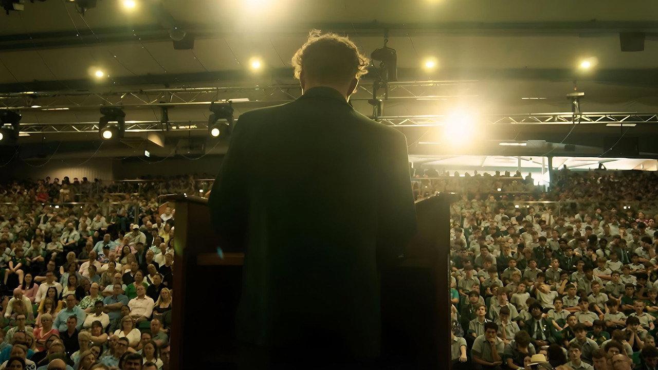 A Senior Film backdrop