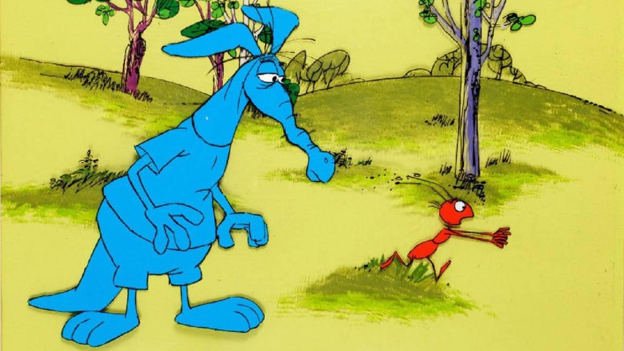 The Ant and the Aardvark backdrop