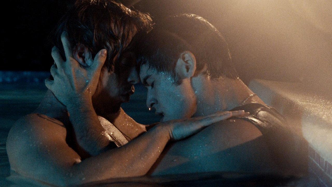 The Male Gaze: Shadows on Skin backdrop