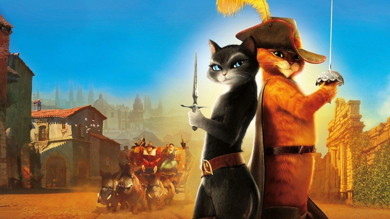 Puss in Boots backdrop