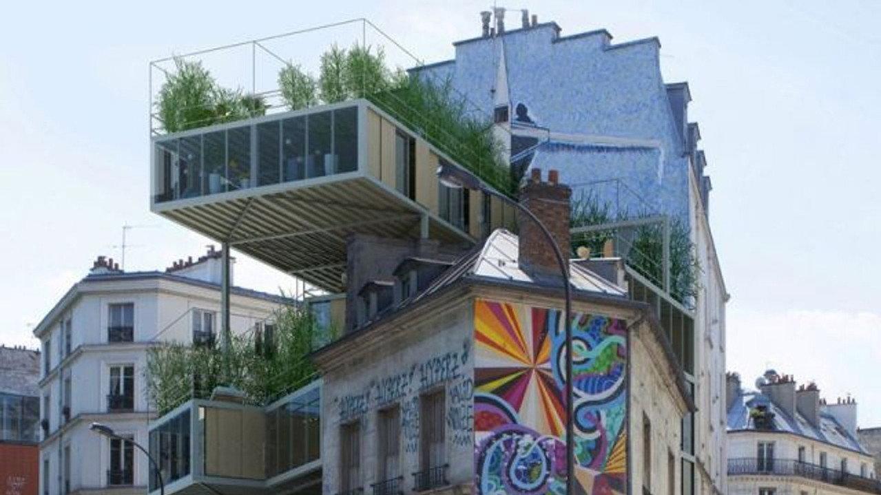 Les maisons insolites de Paris backdrop