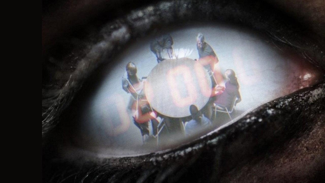 The Eyes backdrop