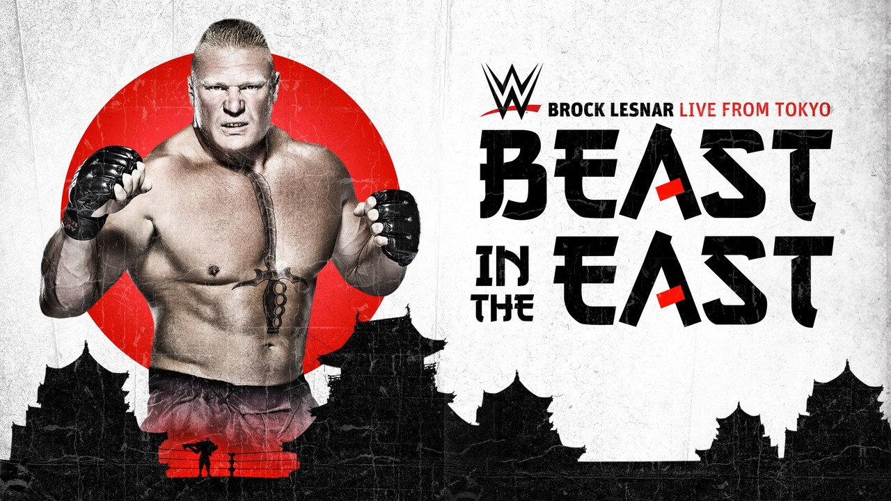 WWE The Beast in the East backdrop
