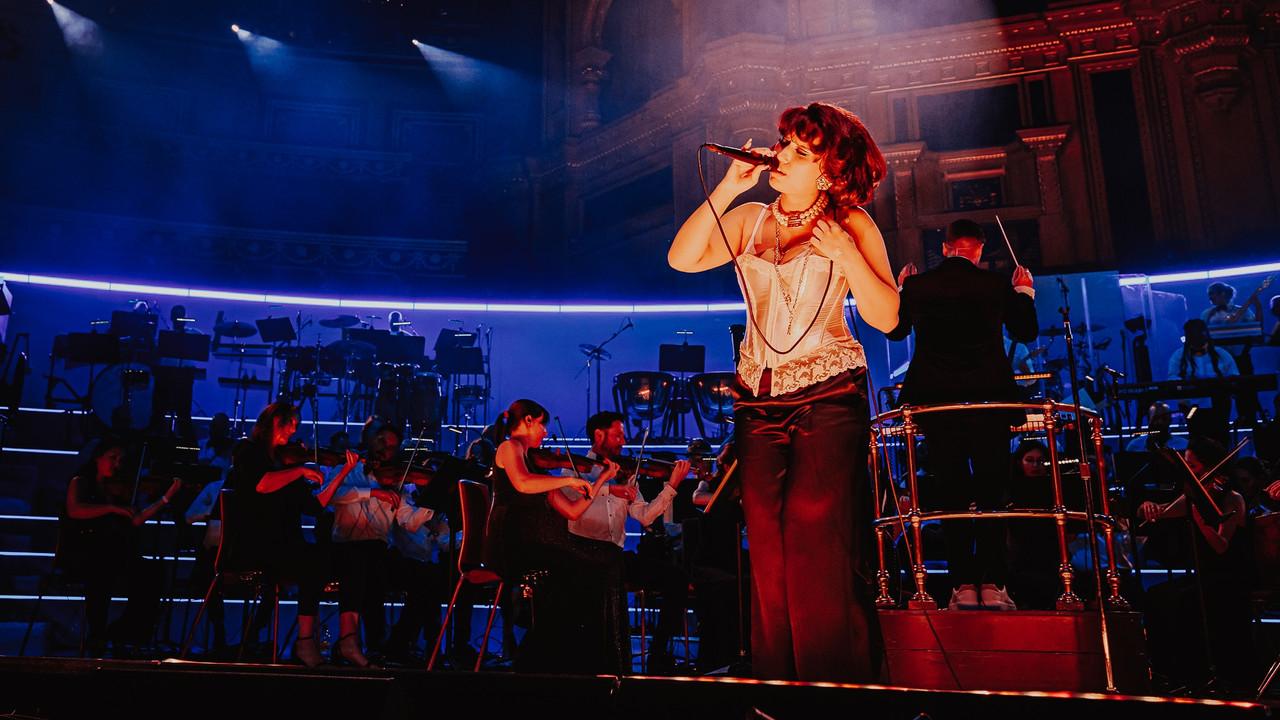 RAYE at the Royal Albert Hall backdrop