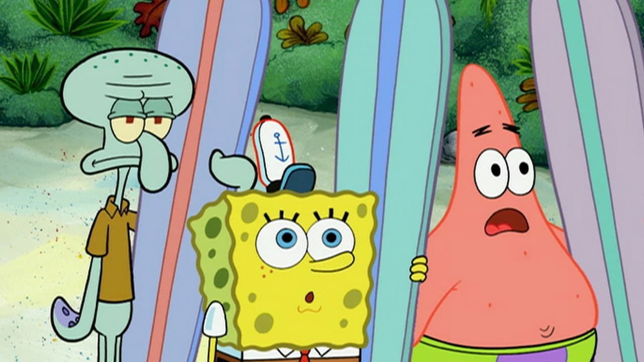 SpongeBob vs. the Big One backdrop