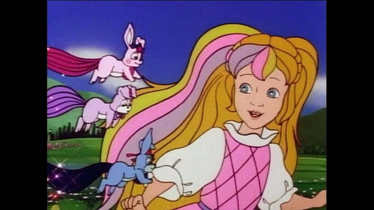 Lady Lovely Locks and the Pixietails backdrop