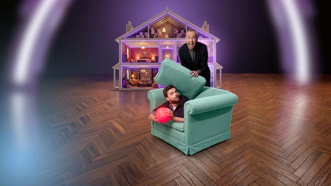 The House of Hide & Seek backdrop