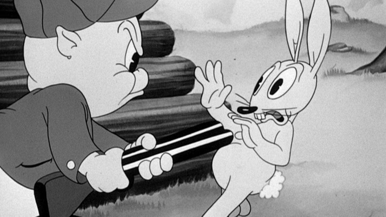 Porky's Hare Hunt backdrop