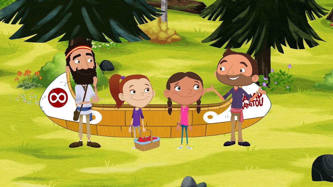The Magic Canoe backdrop