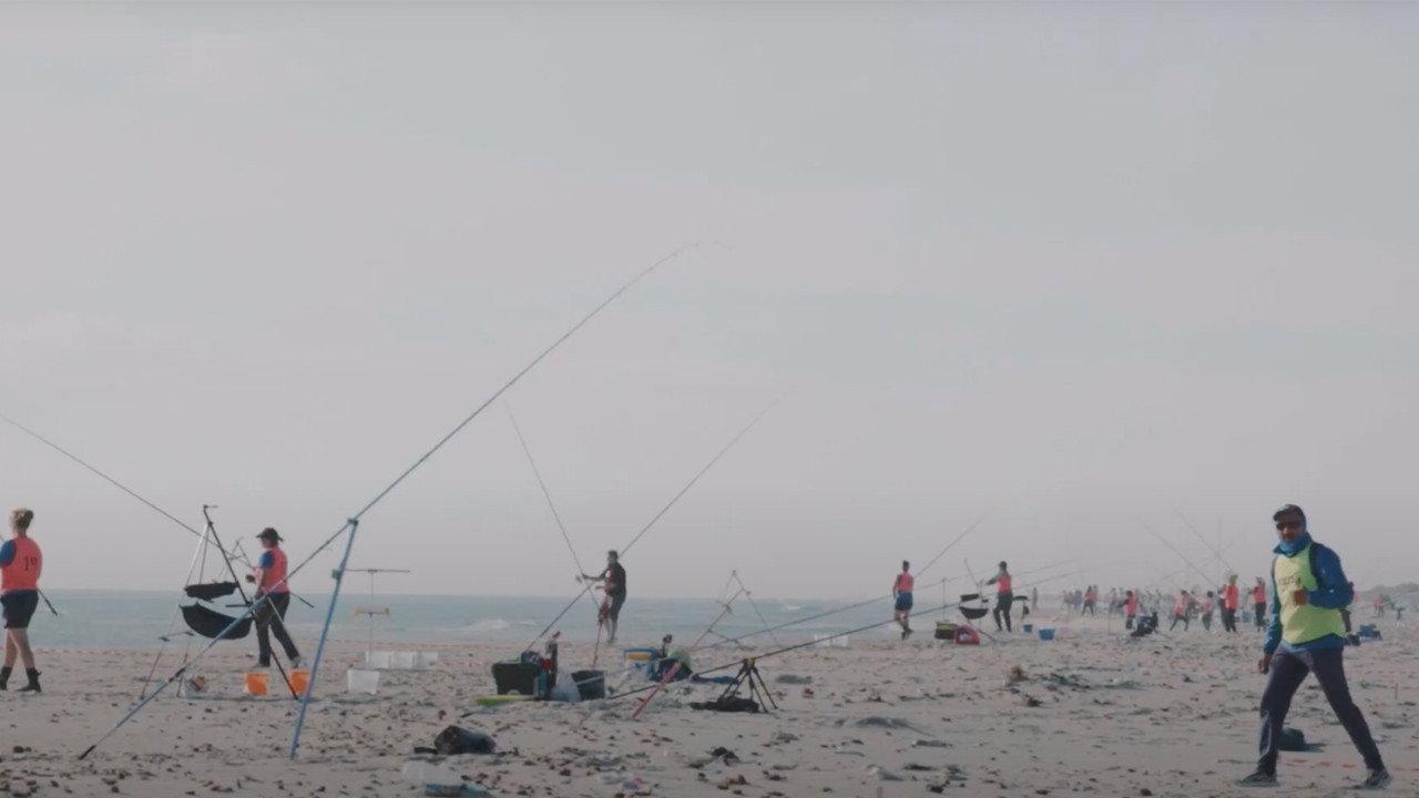 Fishing in Tunisia backdrop