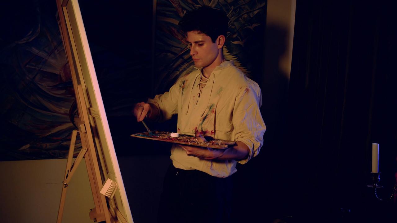 The Curse of Modigliani backdrop