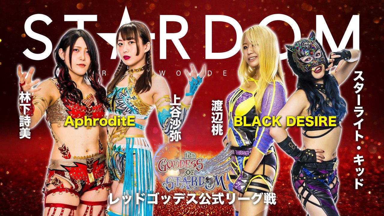 Stardom 12th Goddesses of Stardom Tag League in Sagae backdrop