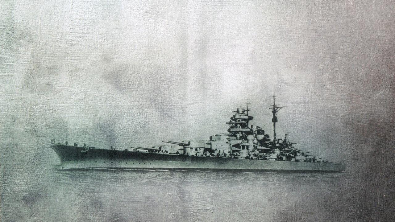 Sink the Bismarck! backdrop