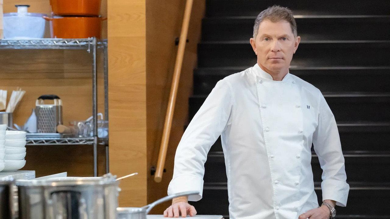 Bobby Flay’s The Line backdrop