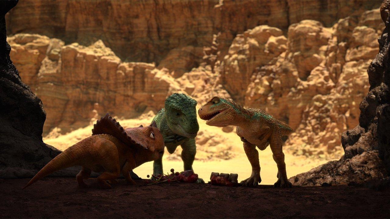 Dino King: Journey to Fire Mountain backdrop