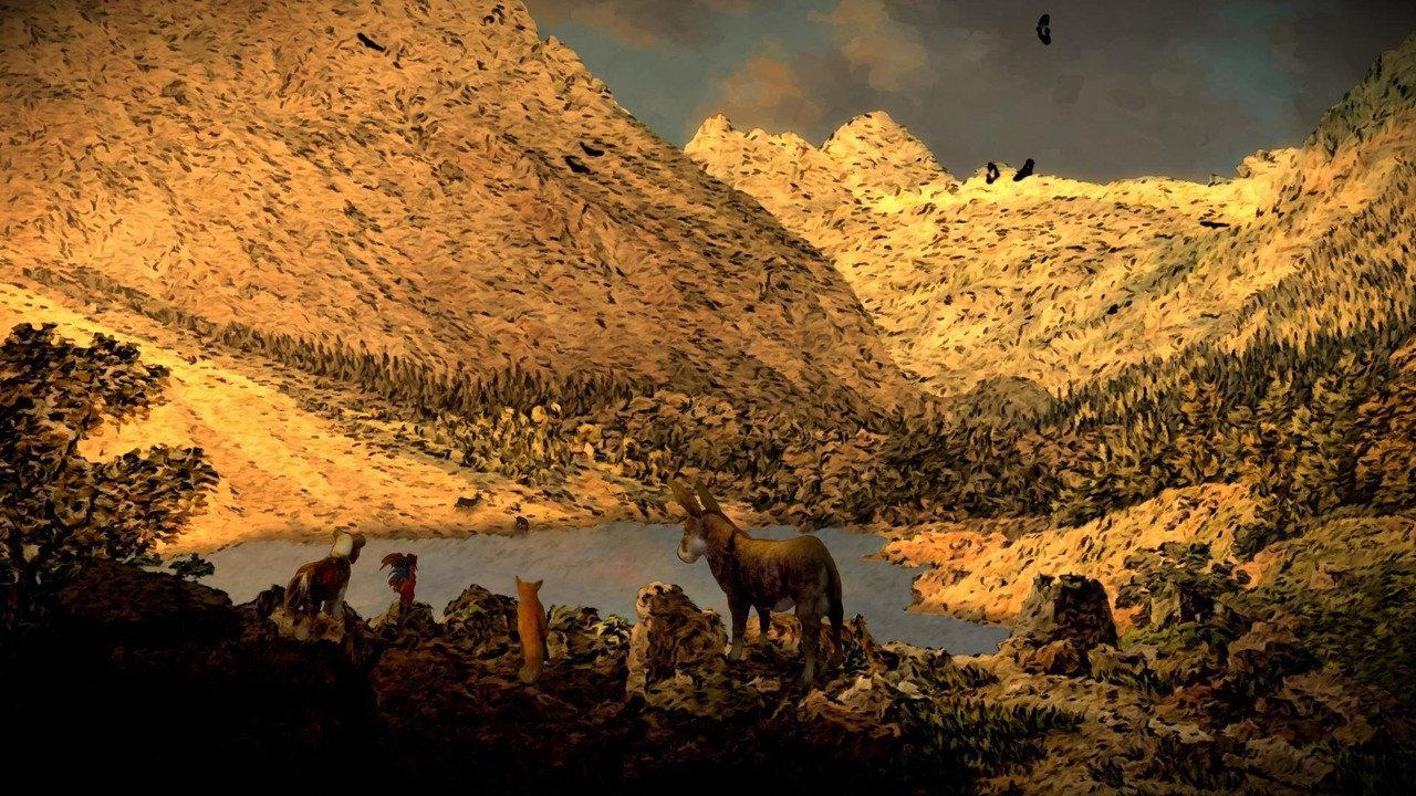 A Fable for Four Voices backdrop