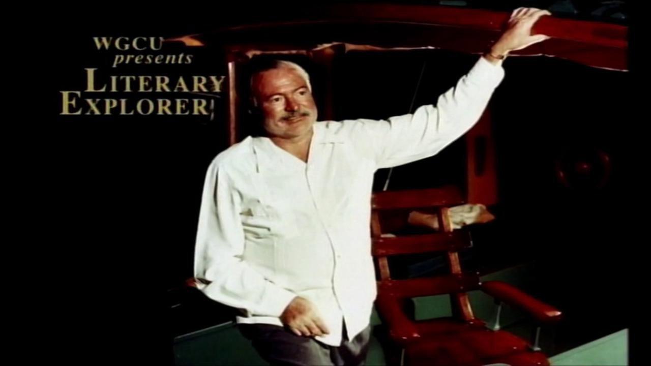 Hemingway in Cuba backdrop