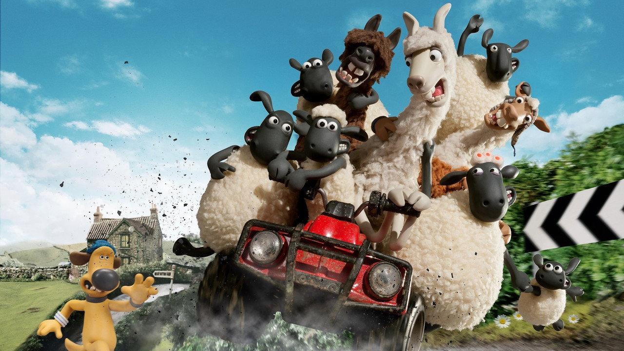 Shaun the Sheep: The Farmer's Llamas backdrop