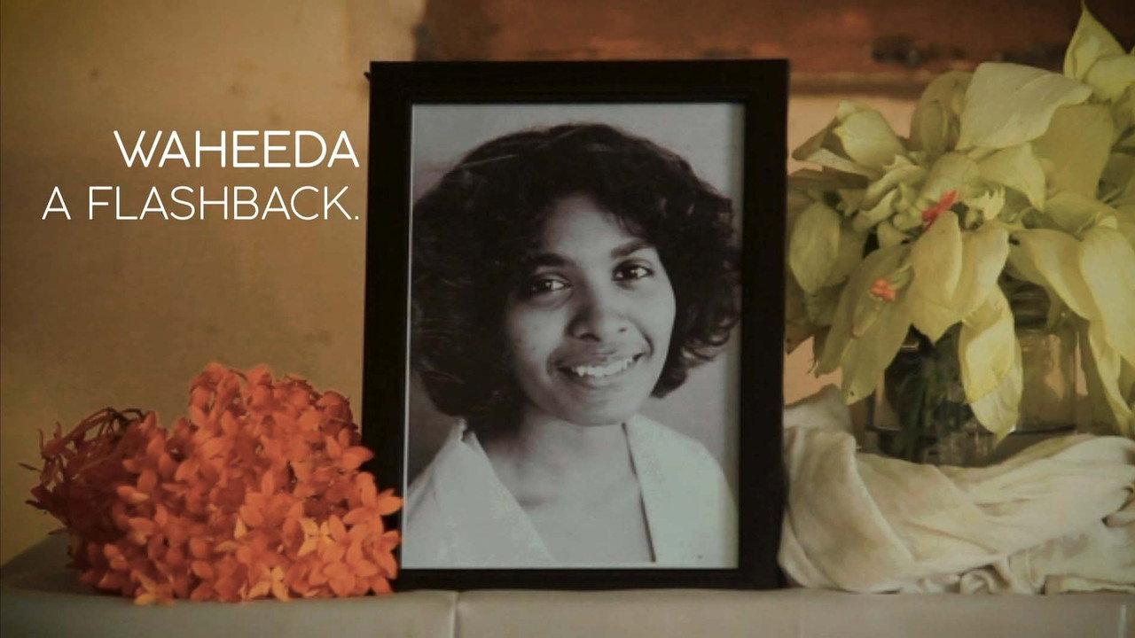 Waheeda A Flashback. backdrop