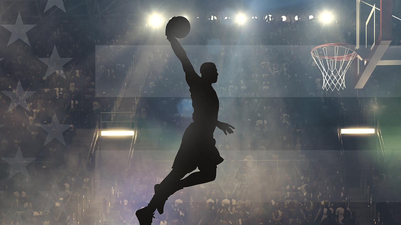 Shut Up and Dribble backdrop
