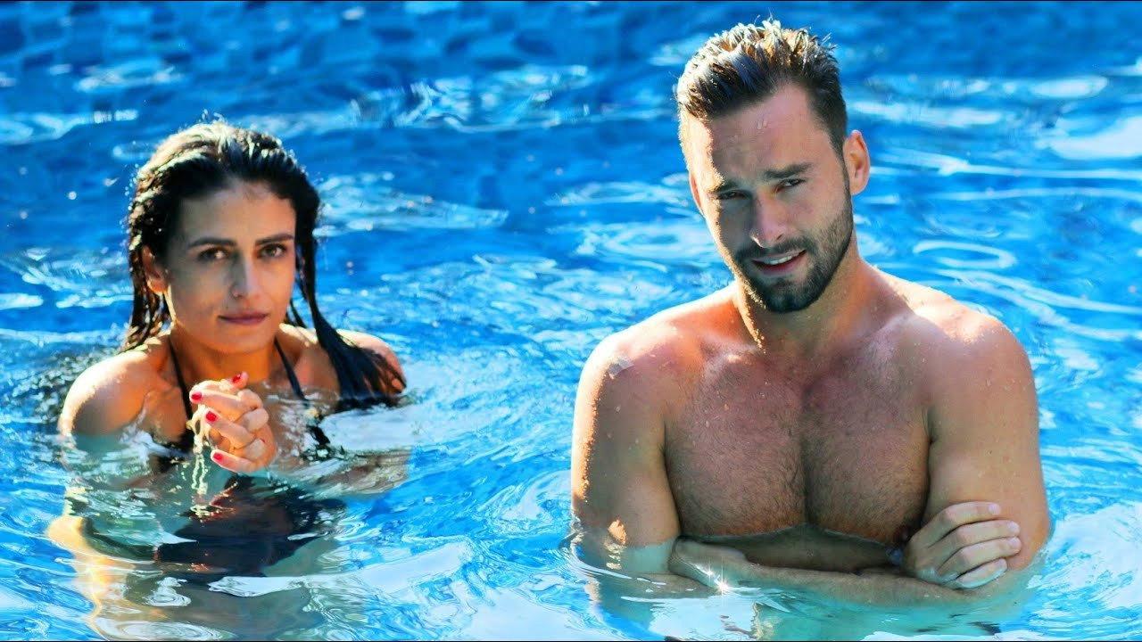 The Mystery of That Swimming Pool backdrop