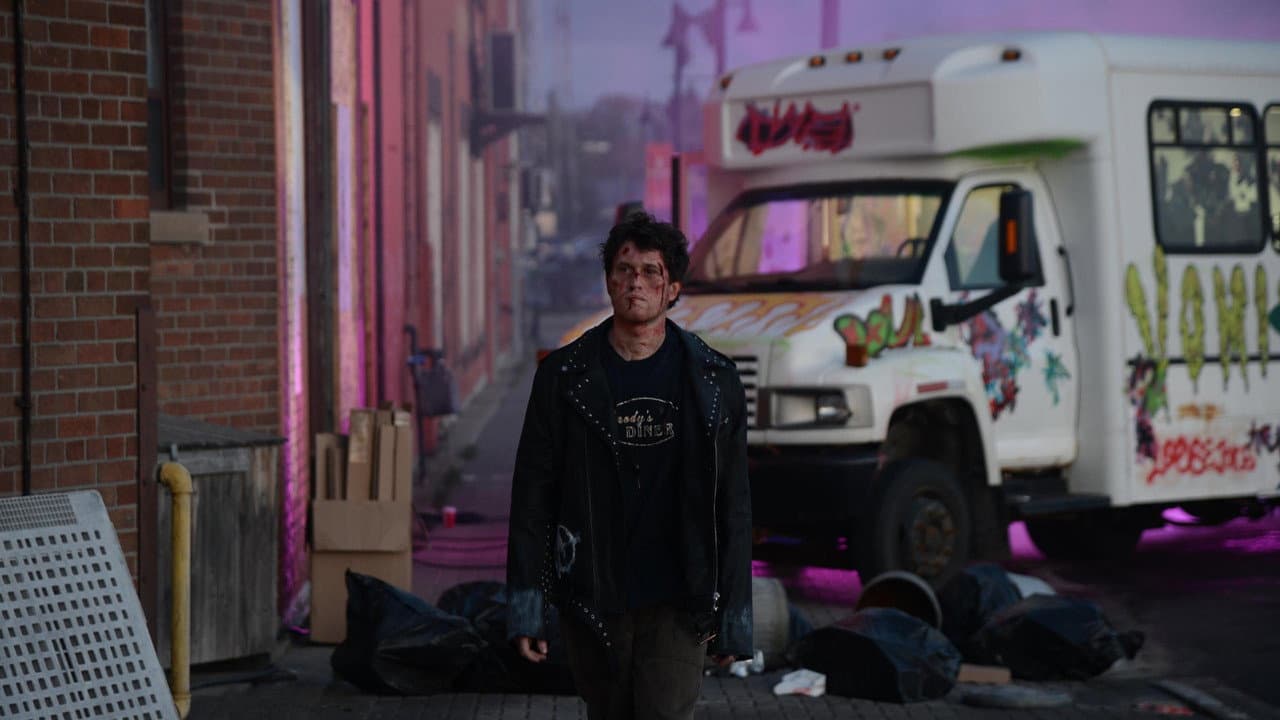 Violence backdrop