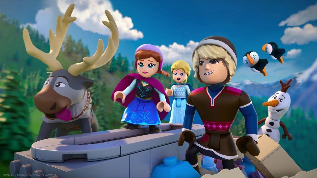 LEGO Frozen: Operation Puffins backdrop