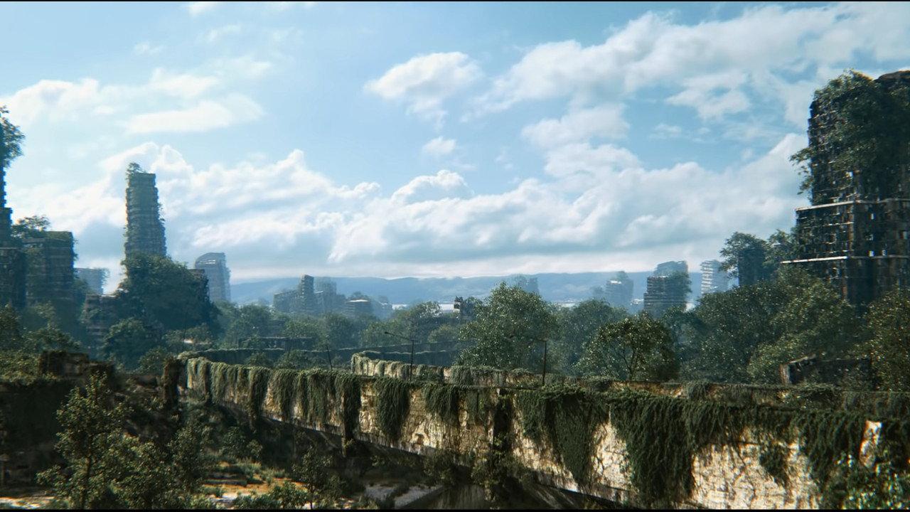 Ruin backdrop