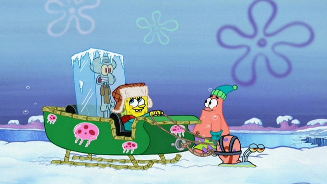 SpongeBob's Frozen Face-Off backdrop