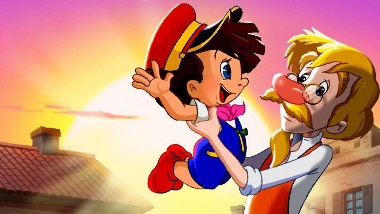 Welcome Back Pinocchio backdrop