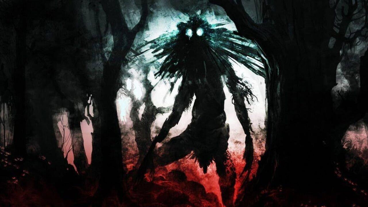 Mothman backdrop