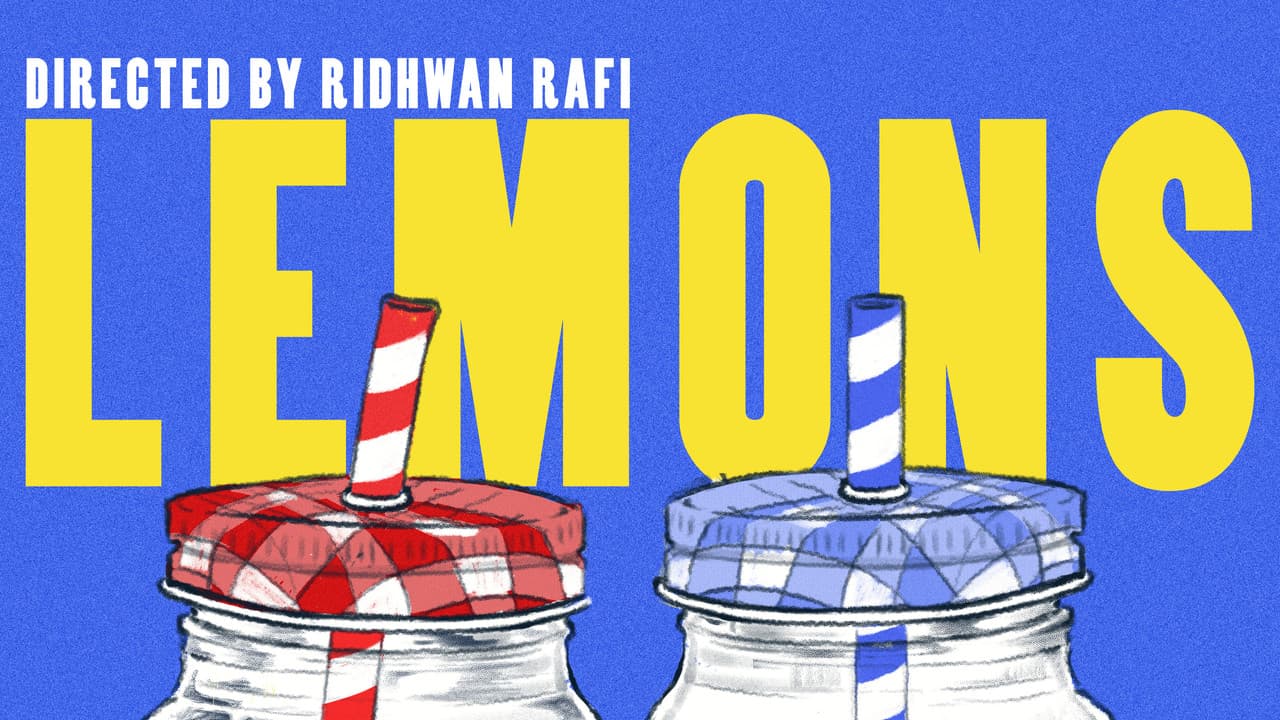 Lemons backdrop