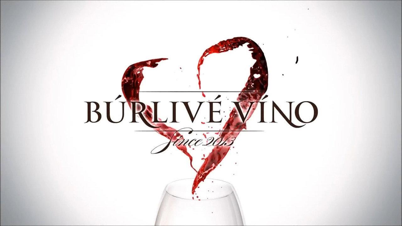 Búrlivé víno backdrop