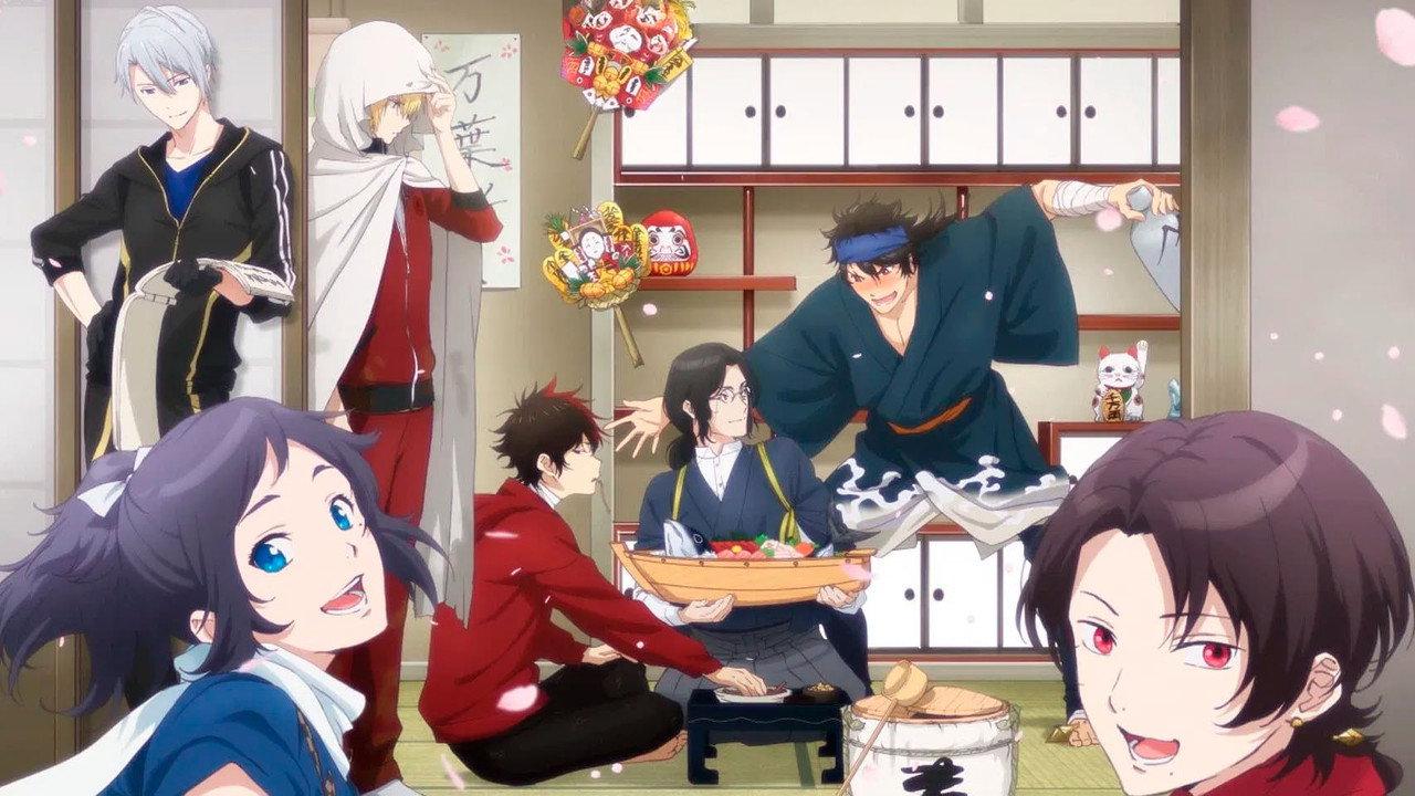 Toku: Touken Ranbu: Hanamaru ~Setsugetsuka~ Yuki no Maki backdrop