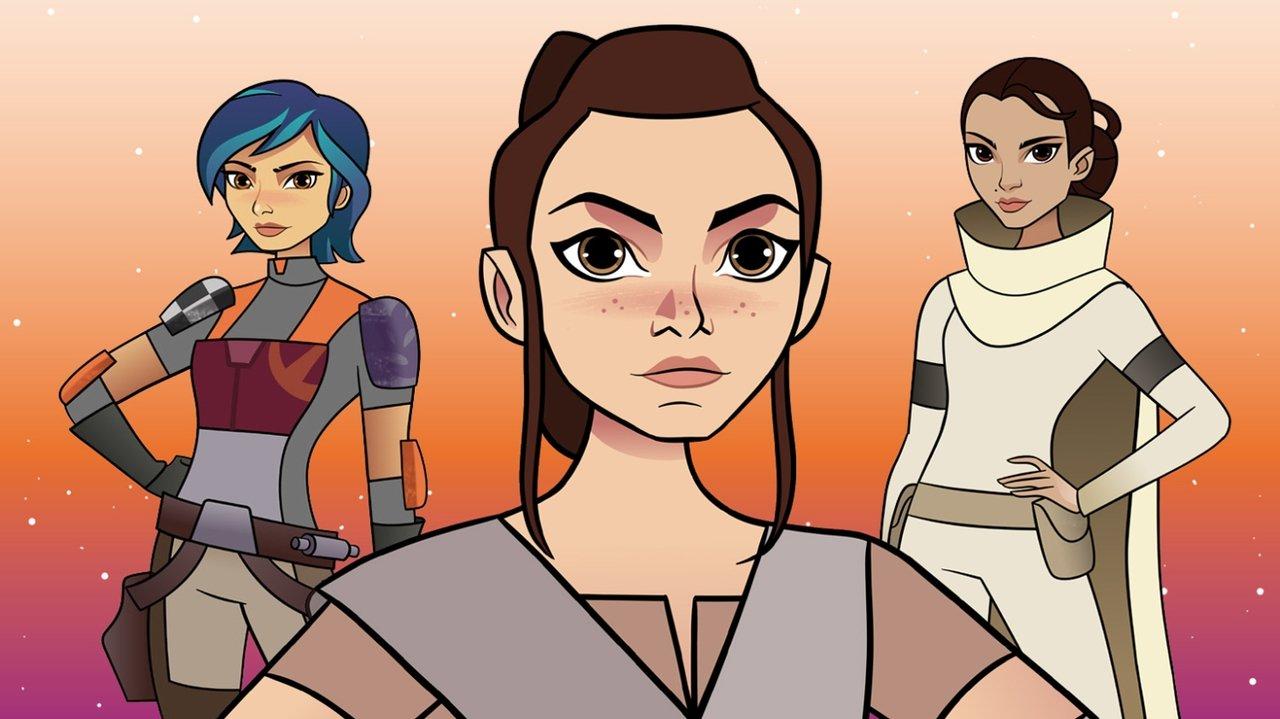 Star Wars: Forces of Destiny backdrop