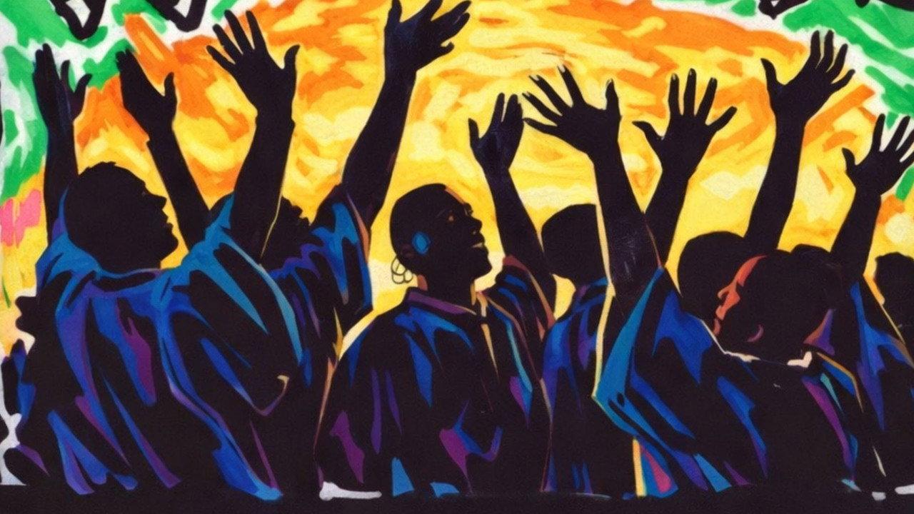 WOW Gospel 1997 backdrop