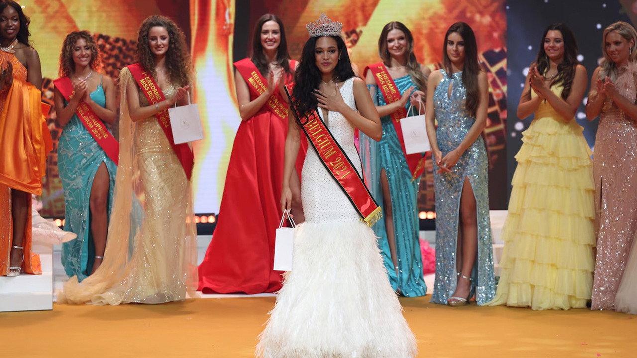 Miss Belgium backdrop