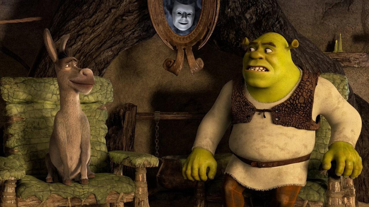 Swamp Talk with Shrek & Donkey backdrop