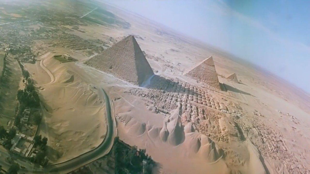 Seven Wonders of the World backdrop