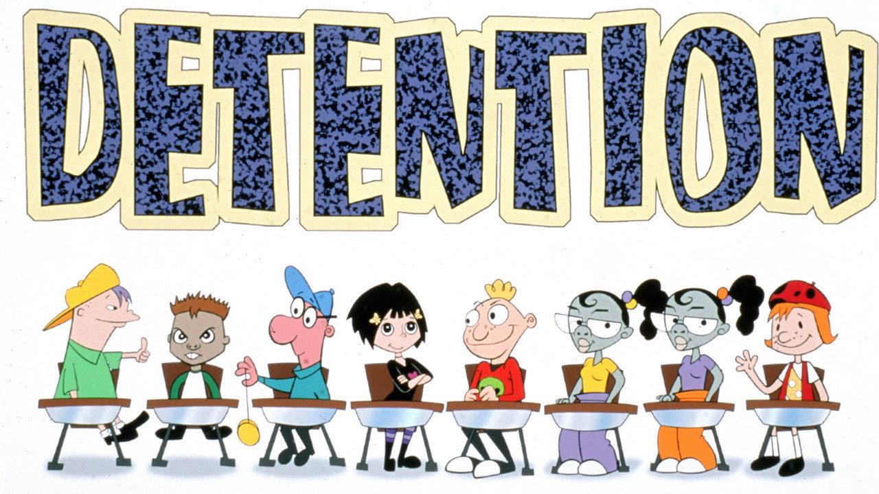 Detention backdrop