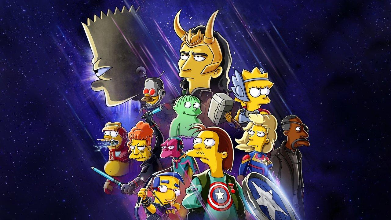The Good, the Bart, and the Loki backdrop