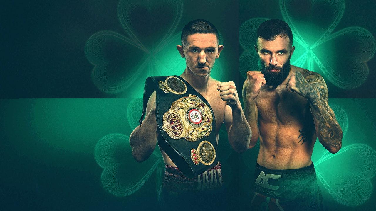 Jazza Dickens vs. Anthony Cacace backdrop