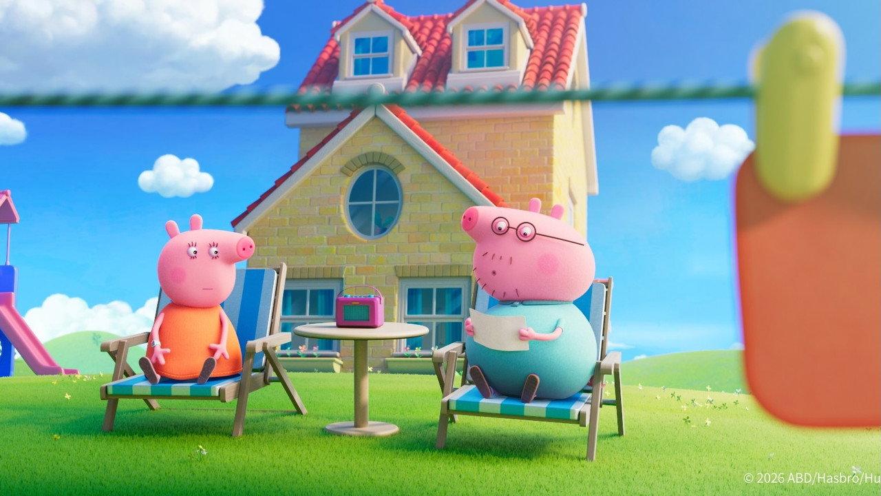 Peppa Pig: Perfect Holiday backdrop