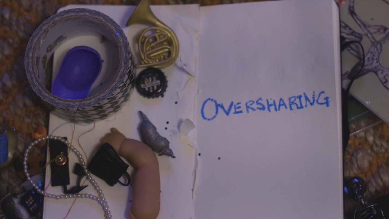 Oversharing backdrop