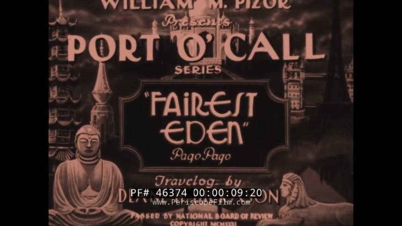 Fairest Eden – Pago Pago backdrop